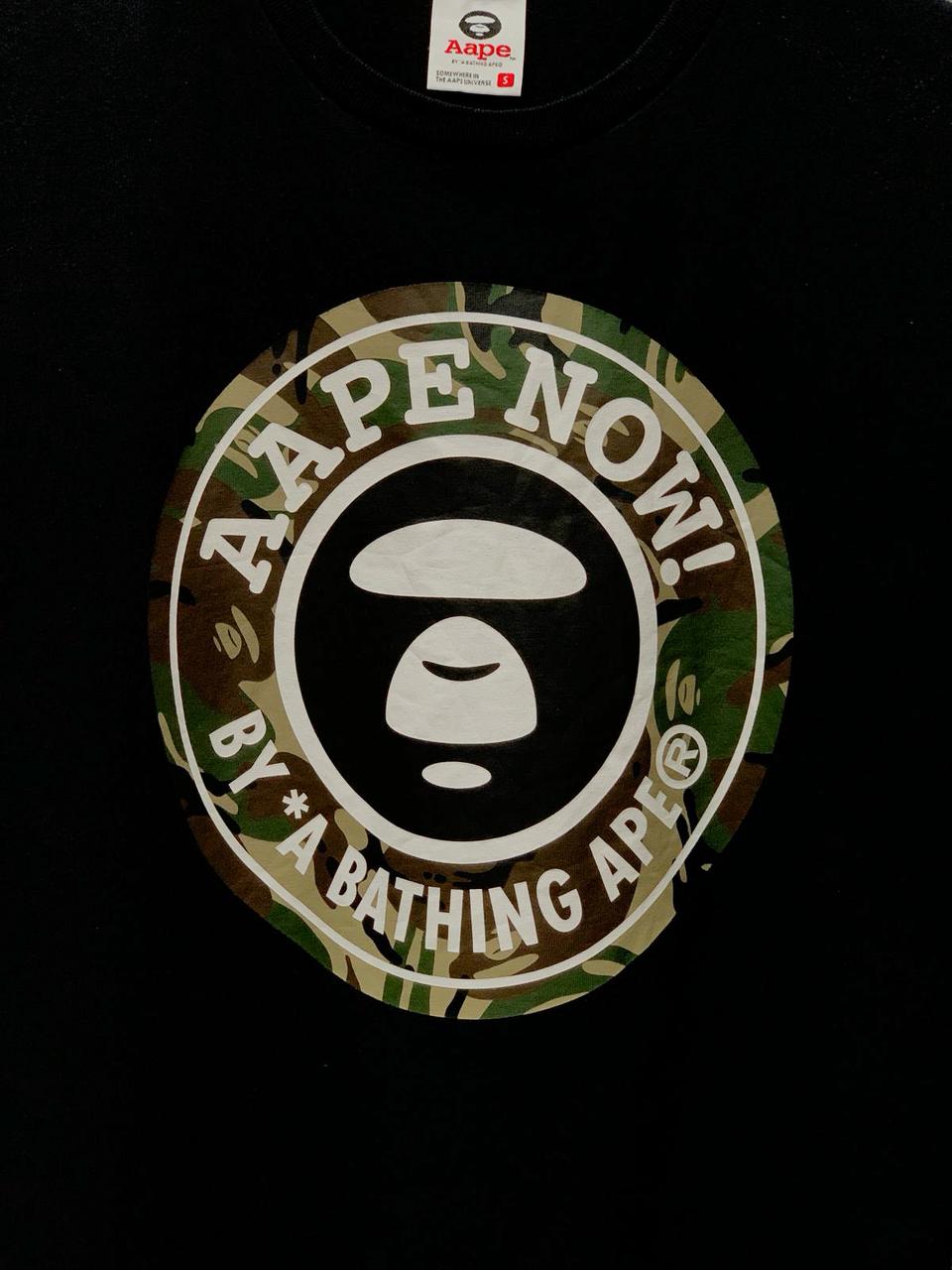 BAPE Camo Logo Tee - Small