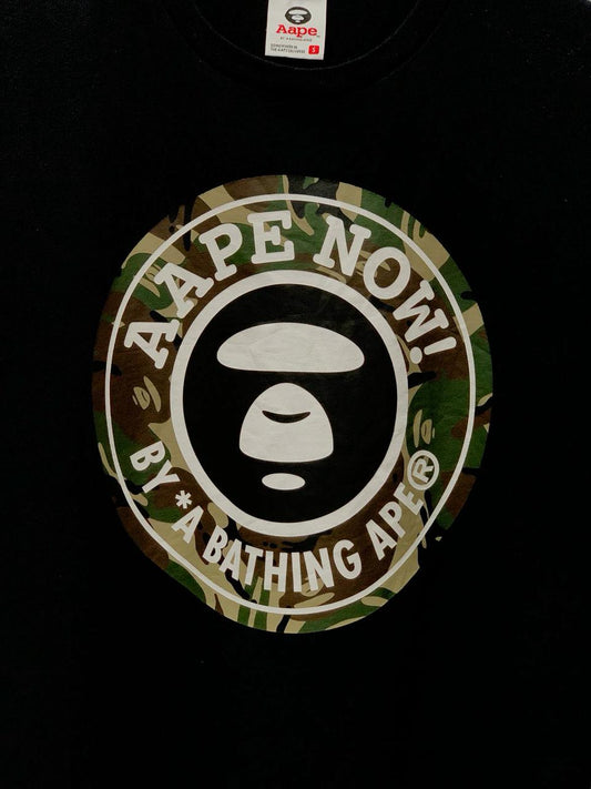 BAPE Camo Logo Tee - Small