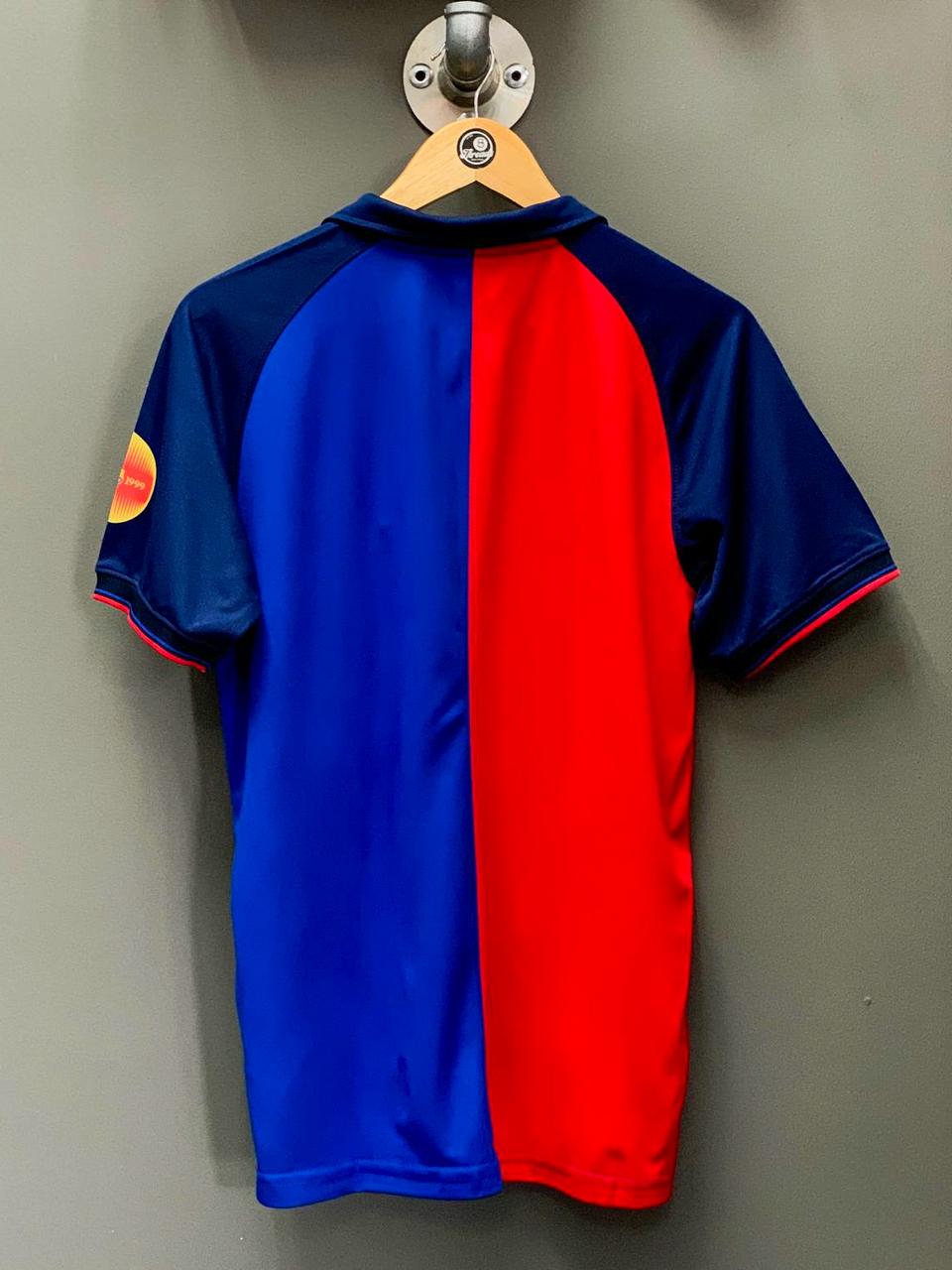 FC Barcelona Home 1999/00 Centenary Retro Football Kit