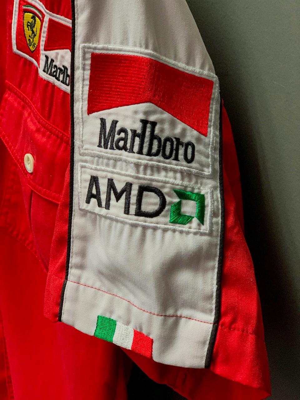Vintage Ferrari Marlboro F1 Pit Crew Shirt - Large