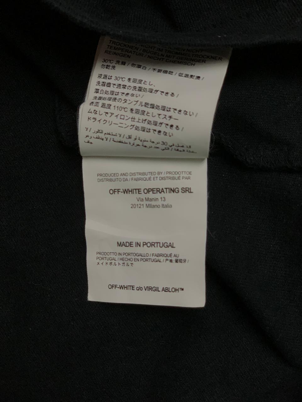 OFF-White Virgil Abloh Fahrenheit Tee - Large