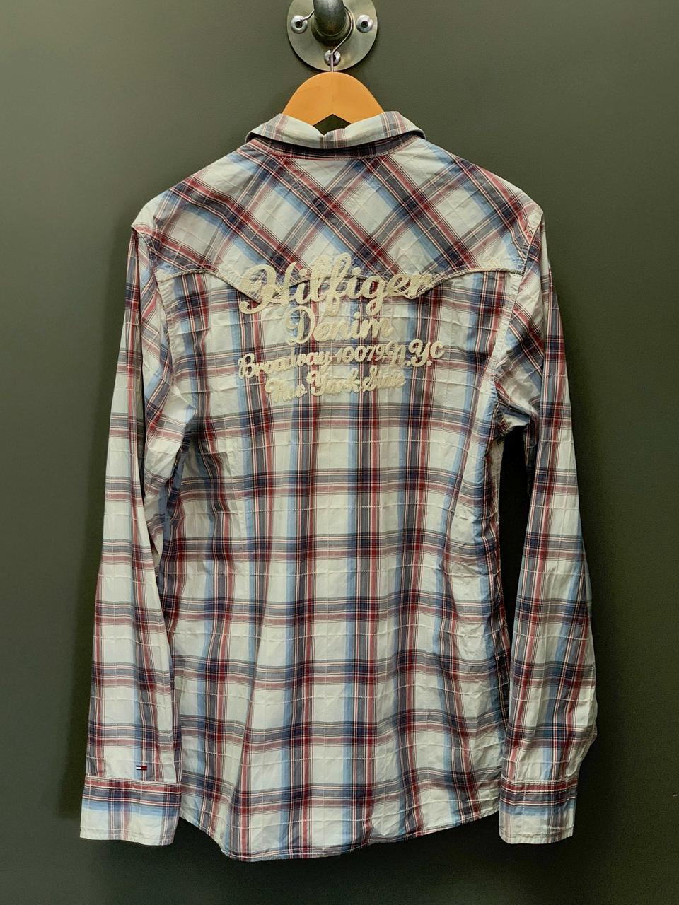 Tommy Hilfiger Plaid Check Shirt - Large