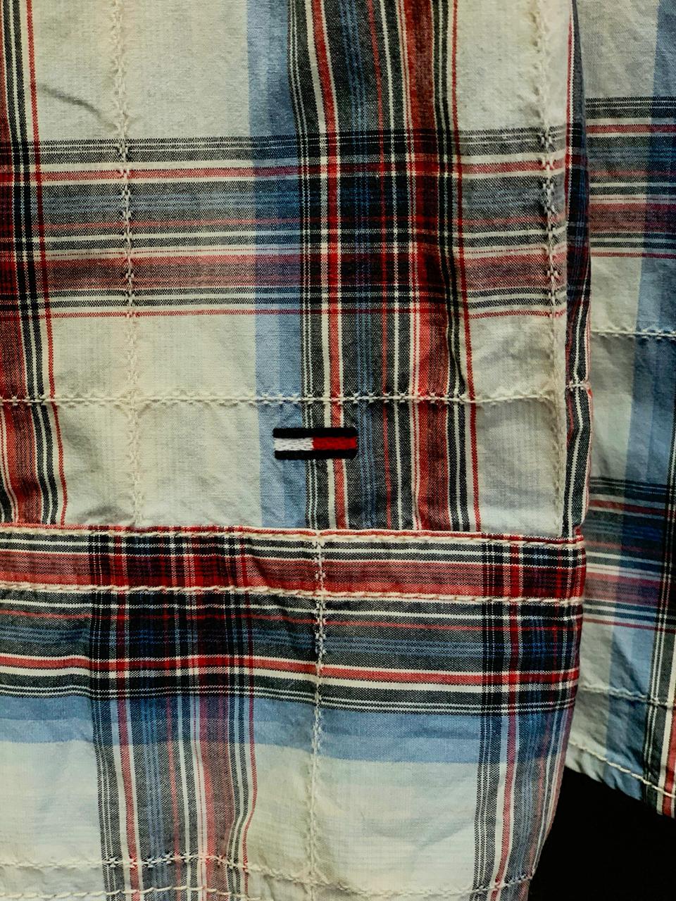 Tommy Hilfiger Plaid Check Shirt - Large