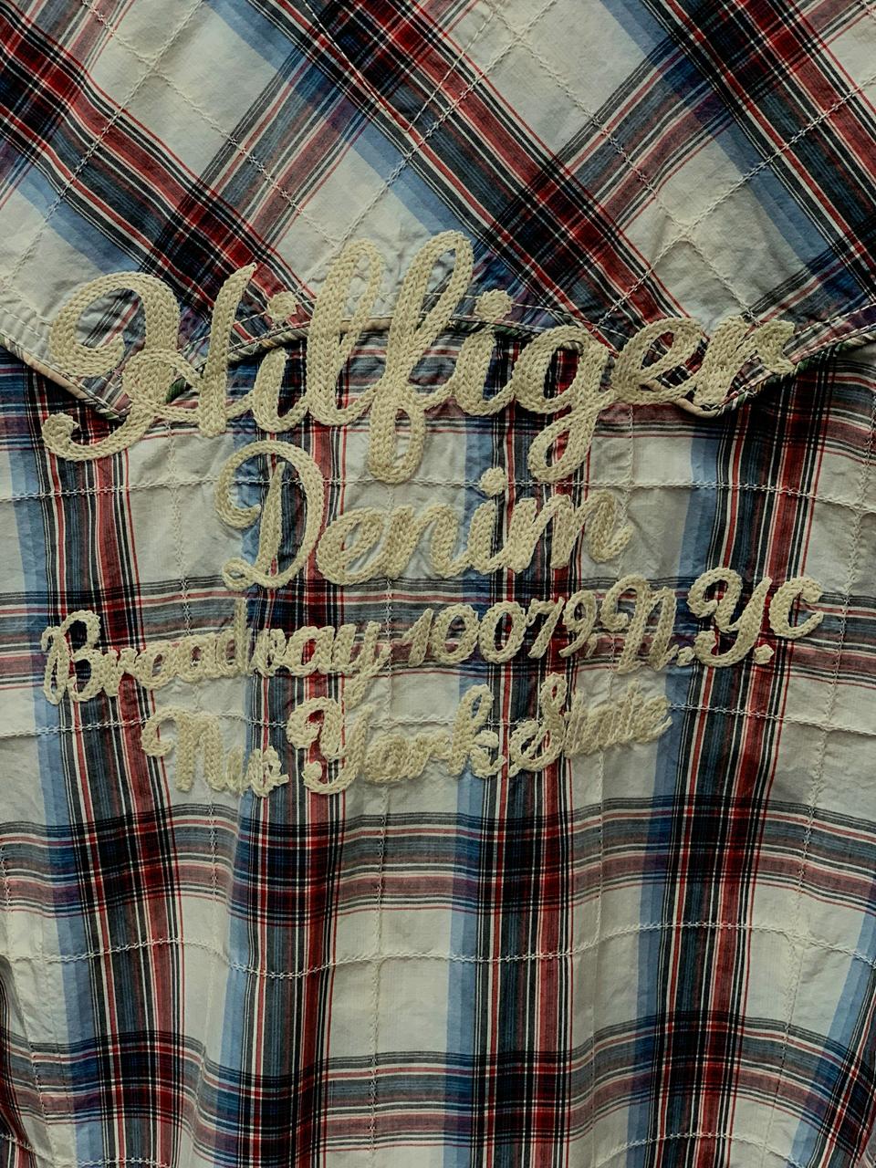 Tommy Hilfiger Plaid Check Shirt - Large