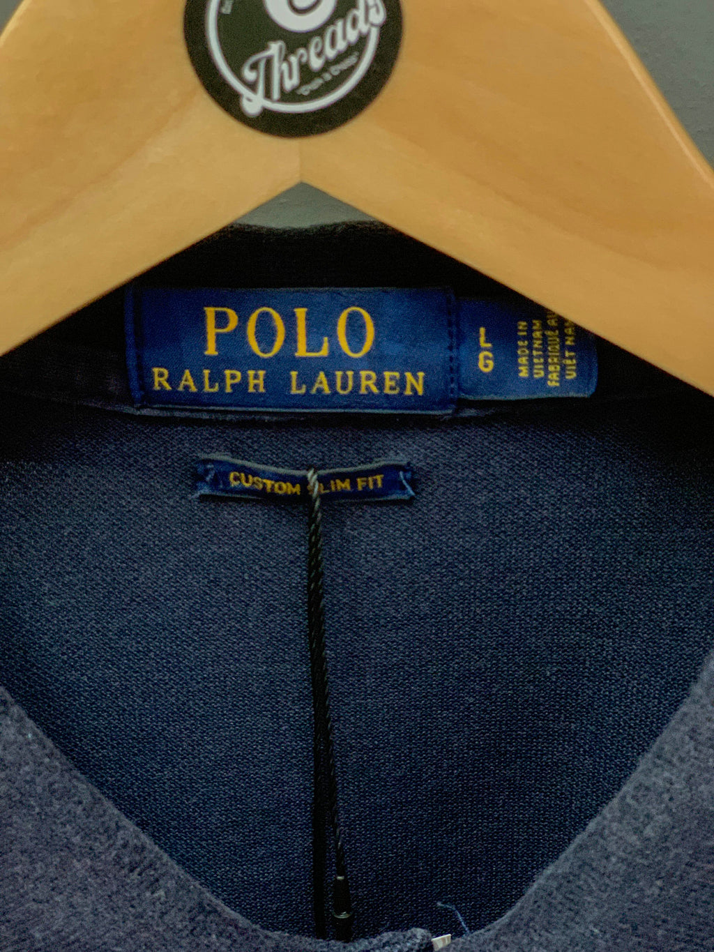 Polo Ralph Lauren Polo Sleeve Spellout Golfer - Large