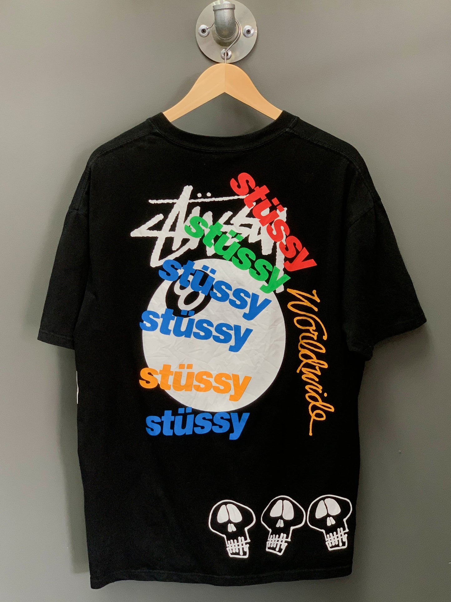 Stüssy 8Ball Graphic Tee - Large