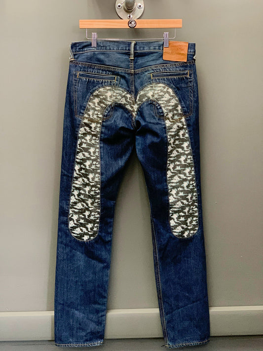Evisu Japan Denim Jeans - Size 33 (Medium)
