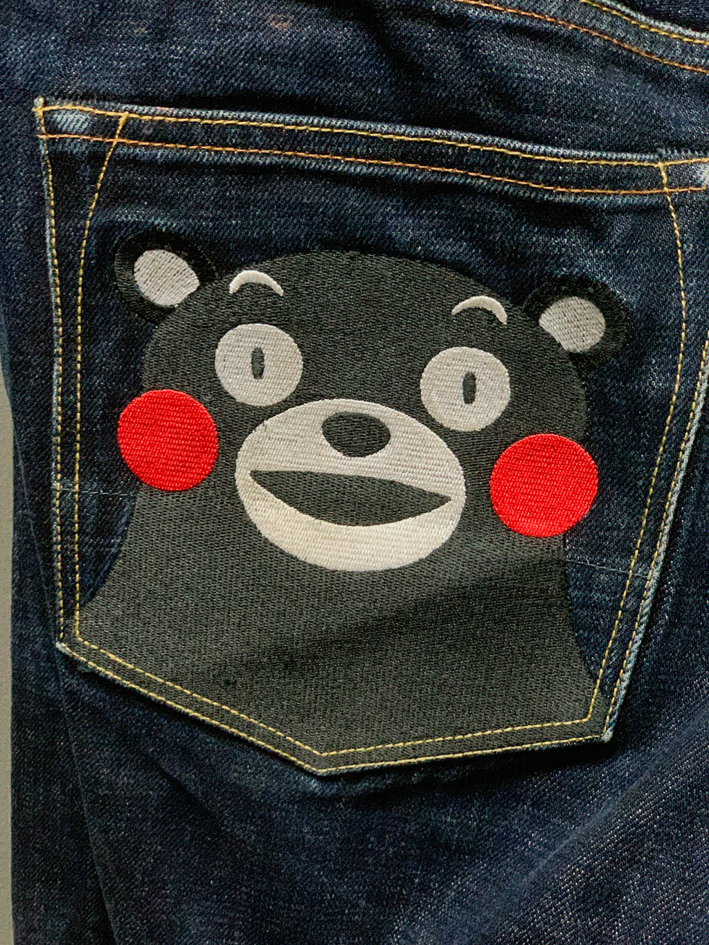 Evisu x Kumamon Bear Japan Denim Jeans - 33 (Medium)
