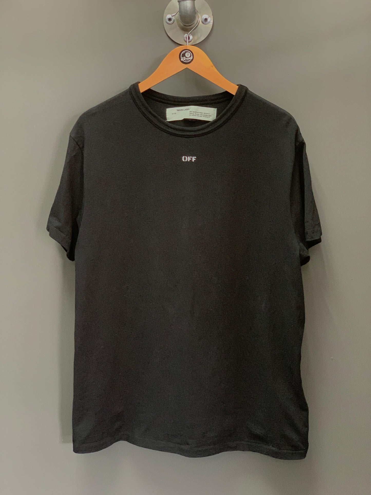 OFF-White Virgil Abloh Fahrenheit Tee - Large