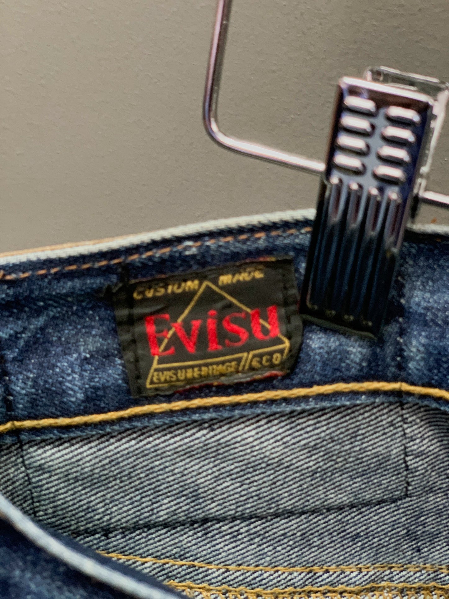 Evisu Japan Denim Jeans - Size 33 (Medium)