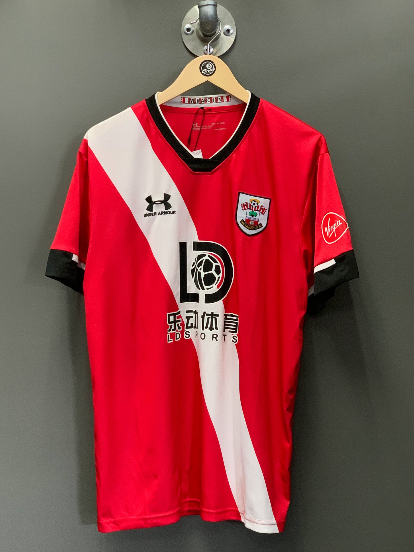 Southampton FC 2020/21 Home Retro Football Kit - Extra Large