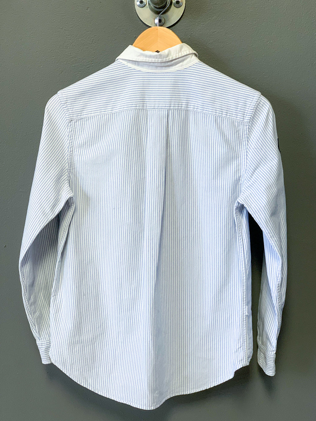 Polo Ralph Lauren Stripe Small Pony Ladies Cotton Shirt - Small