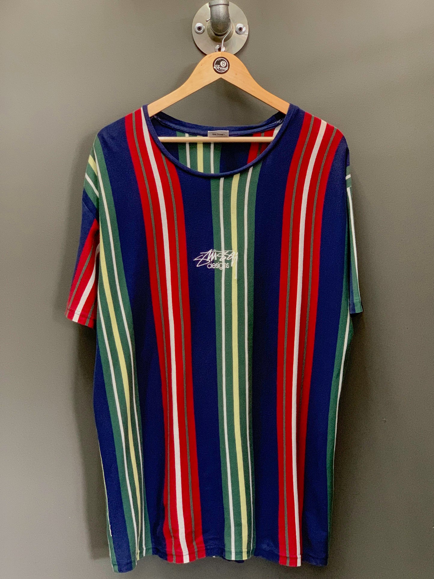 Stüssy Stripe Tee - Large