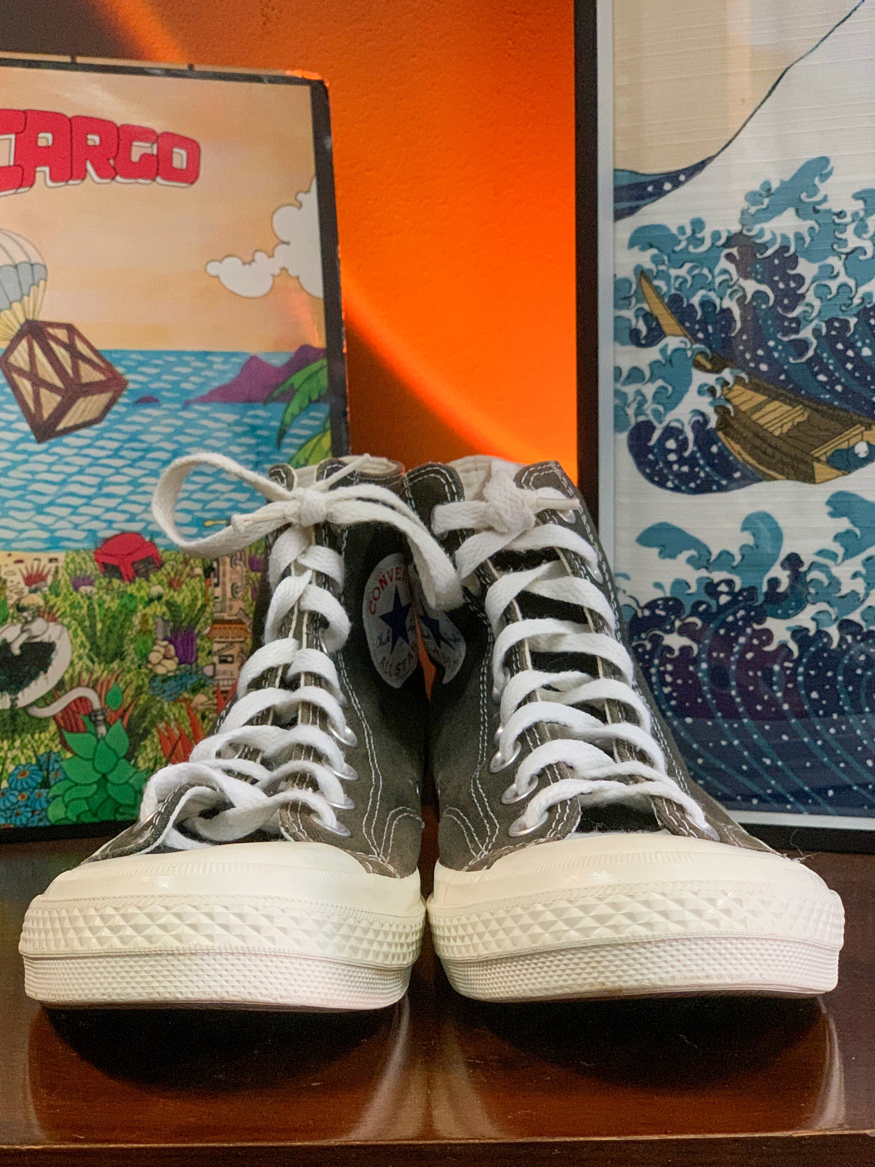 Converse x Comme des Garcons Peaking Heart Chuck 70 Sneakers - UK10