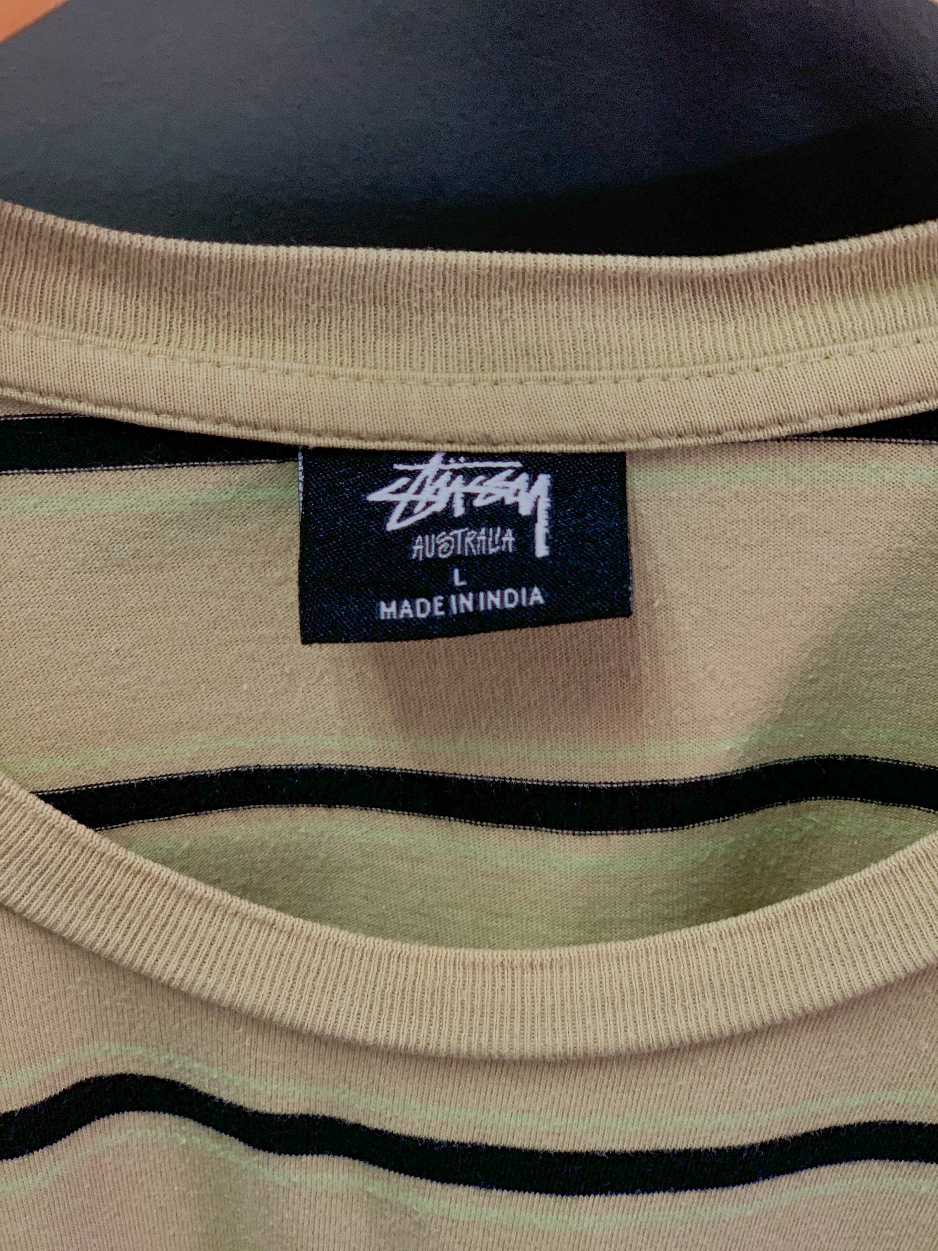 Stussy Designs Stripe Tee - Large