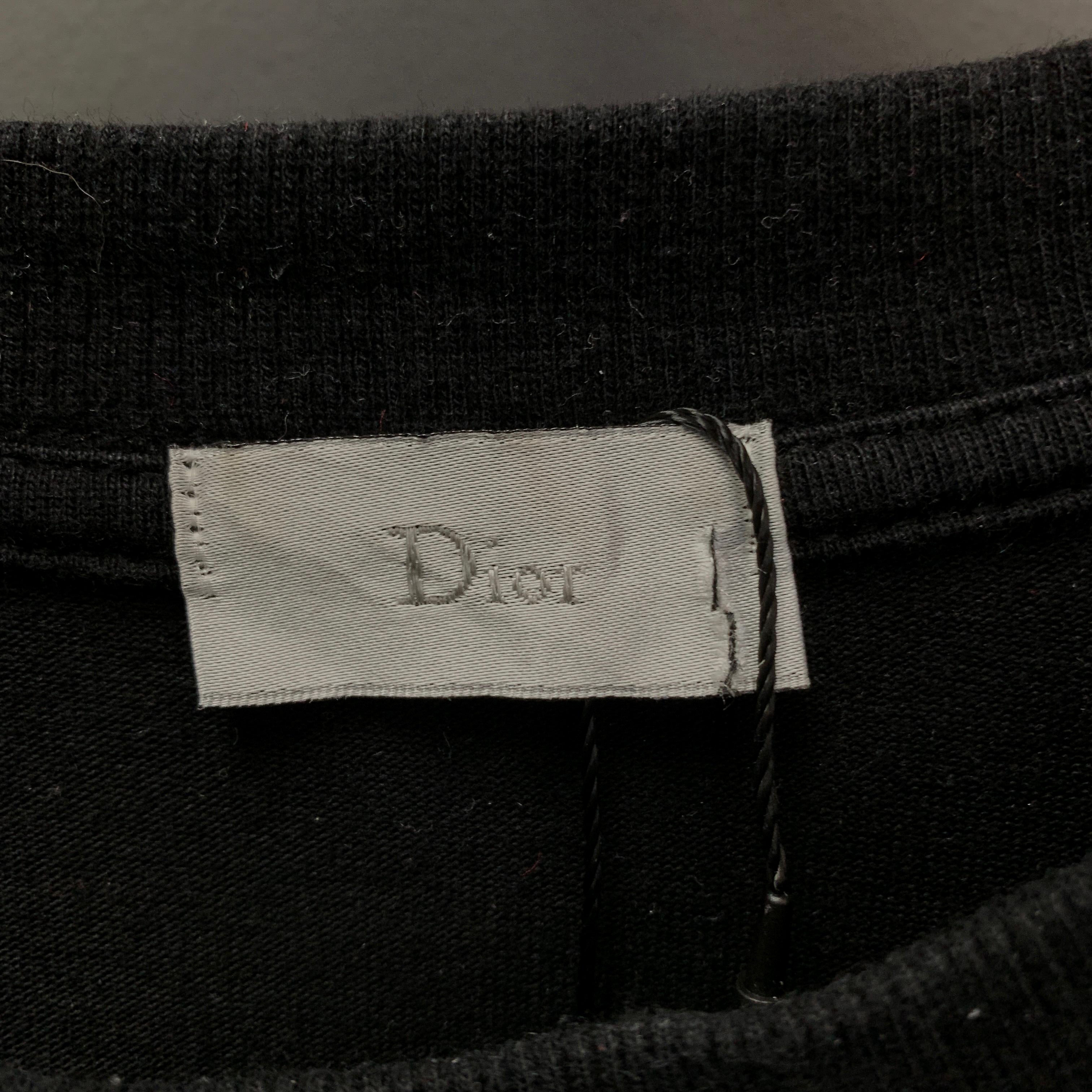 Christian Dior Paris Embirodered Tee - Large