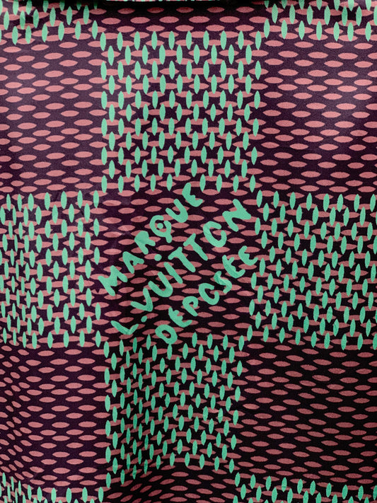 Louis Vuitton Damier Japan Special Edition Silk Shirt - Large