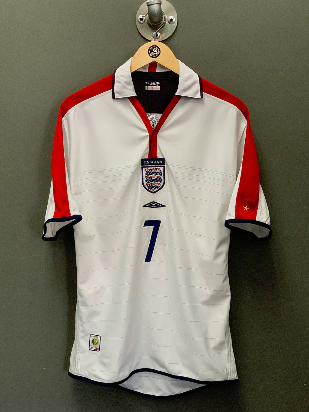 England Beckham 2004 Football Kit - Large
