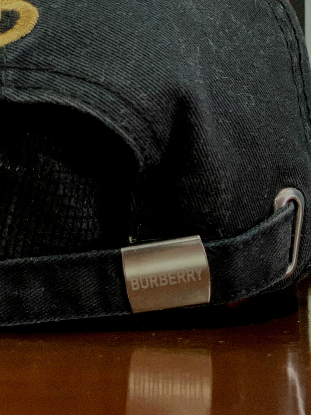 Burberry Embriodered Big Logo Cap