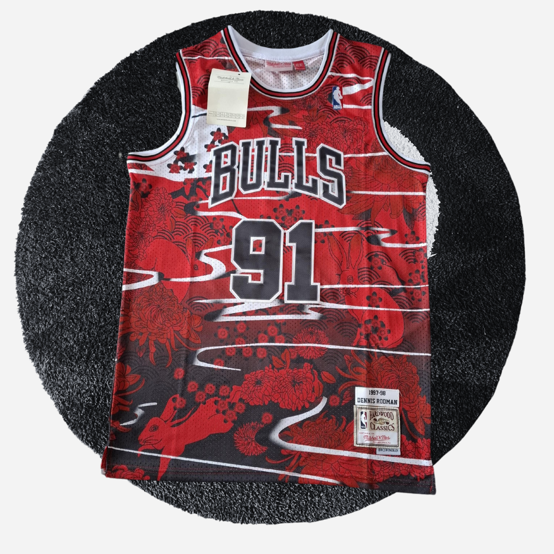 Chicago Bulls "Rodman 91" NBA Basketball Vest
