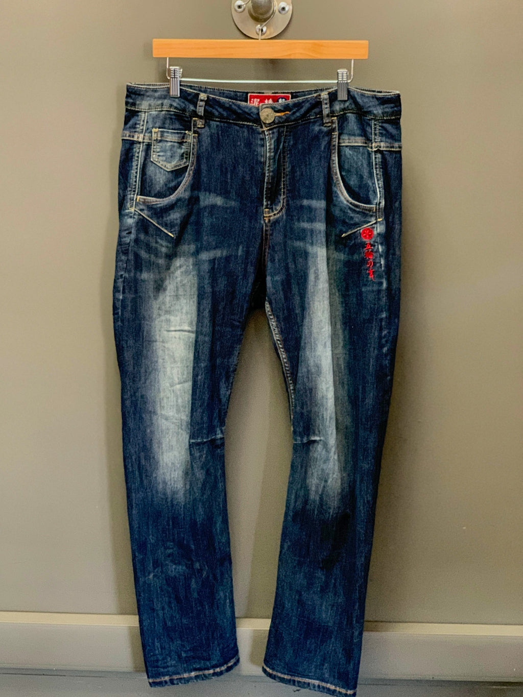 Japan Tiger Multipocket Jeans - 34 (Large)