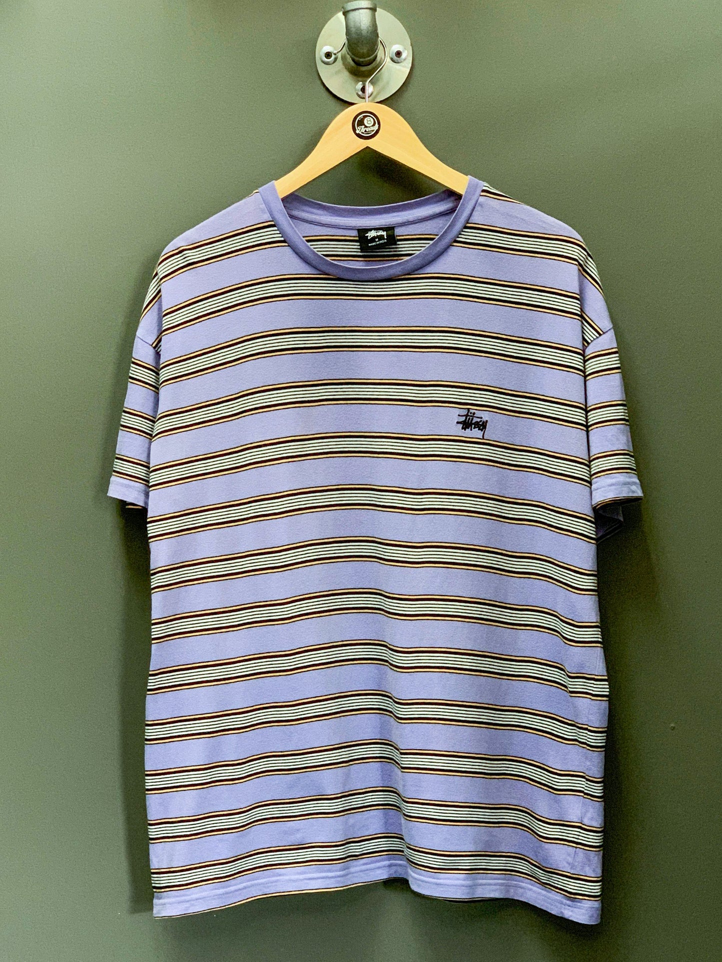 Stüssy Stripe Tee - Medium