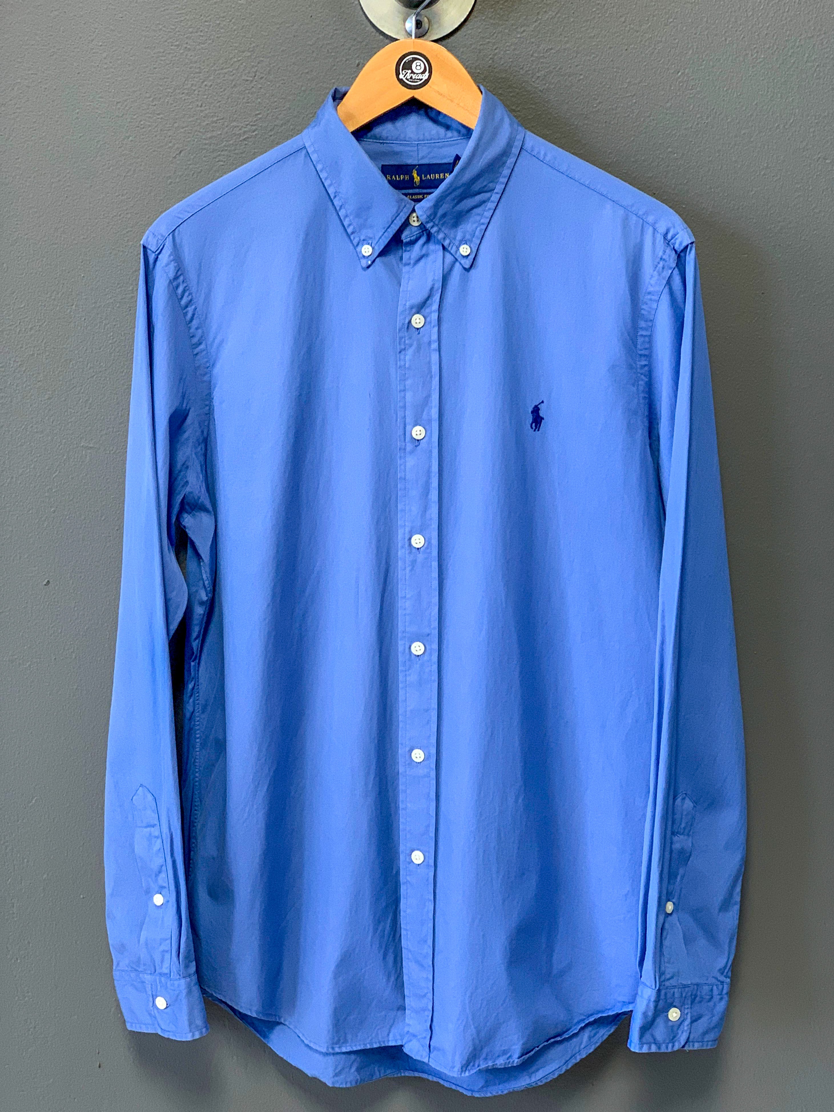 Polo Ralph Lauren Oxford Small Pony Cotton Shirt - Medium