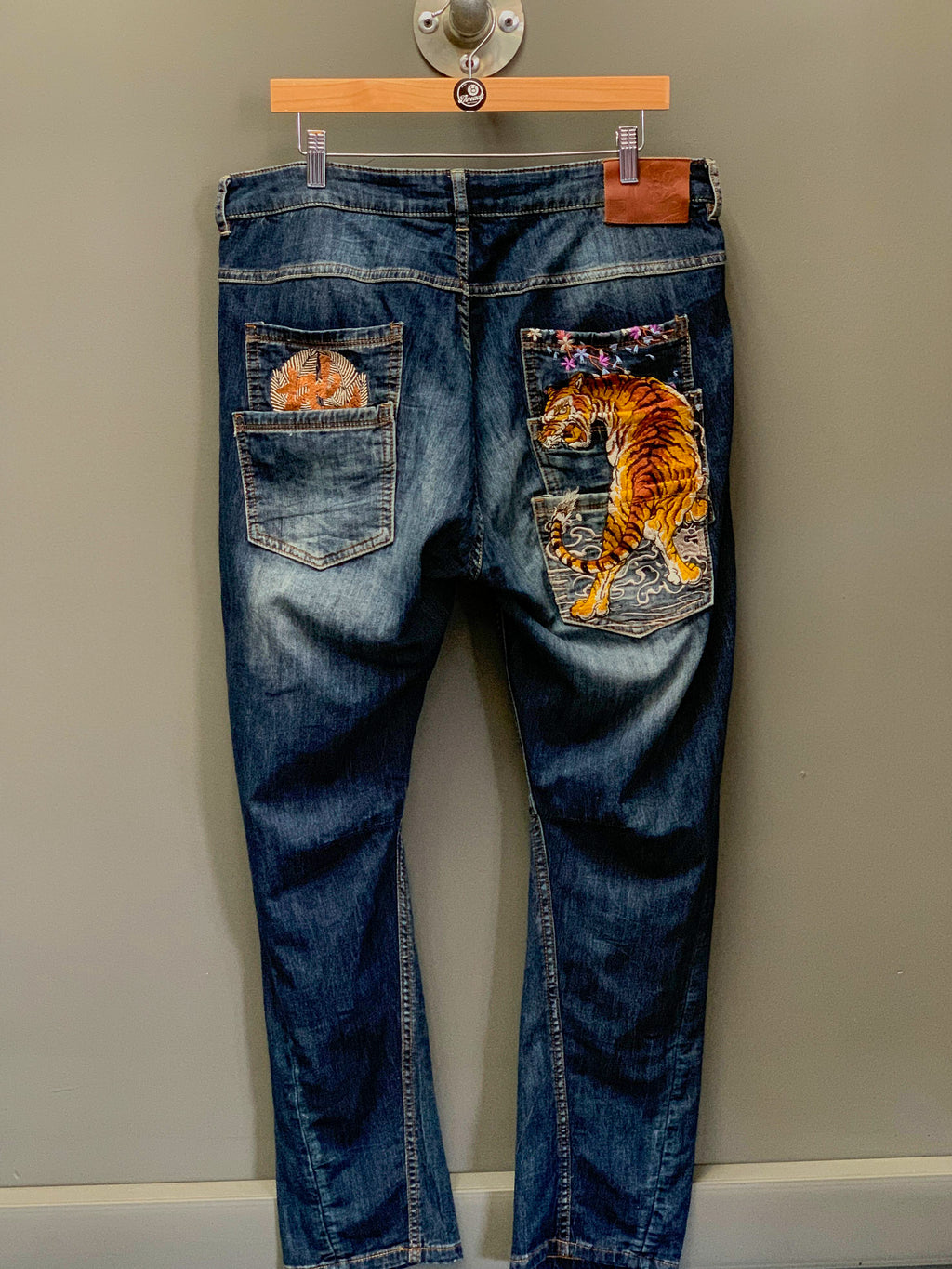 Japan Tiger Multipocket Jeans - 34 (Large)