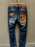 Japan Tiger Multipocket Jeans - 34 (Large)