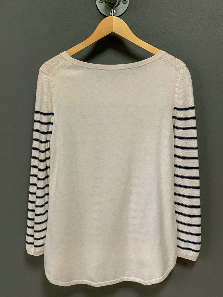 Trenery Ladies Stripe Cotton Jersey - Small