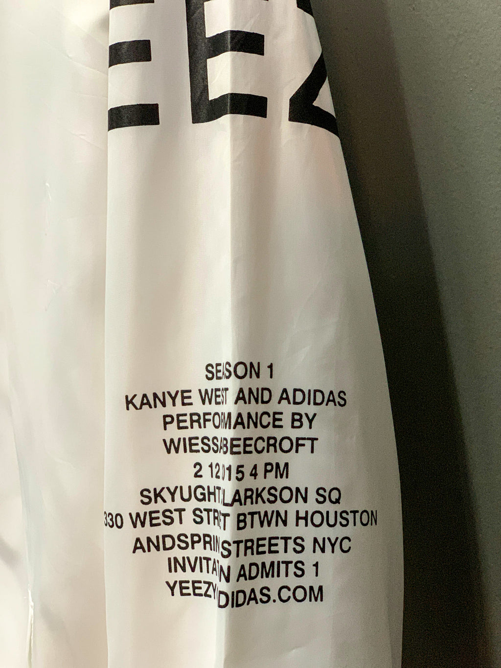 Yeezy Adidas Windbreaker Jacket - Medium