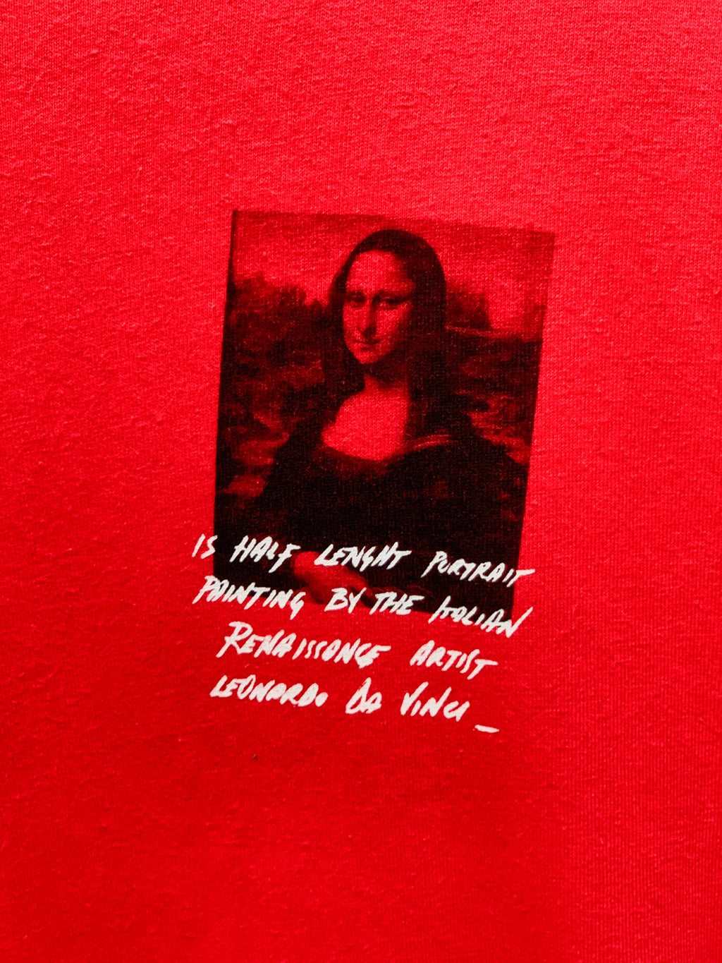 OFF-White Mona Lisa Tee - Extra Large