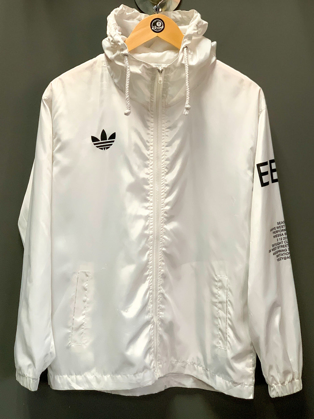 Yeezy Adidas Windbreaker Jacket - Medium