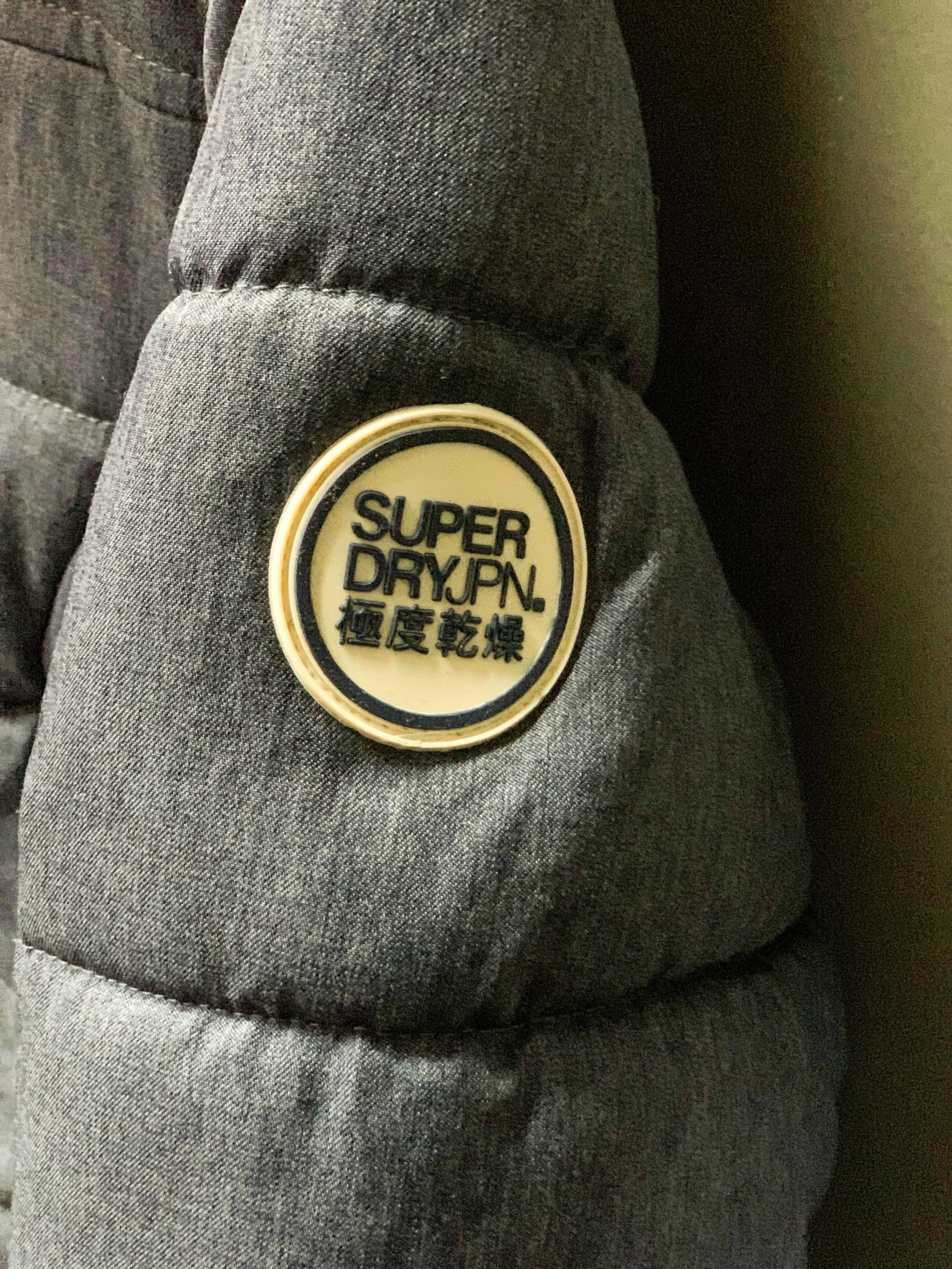 Superdry Fur Hood Ladies Puffer Jacket - Small