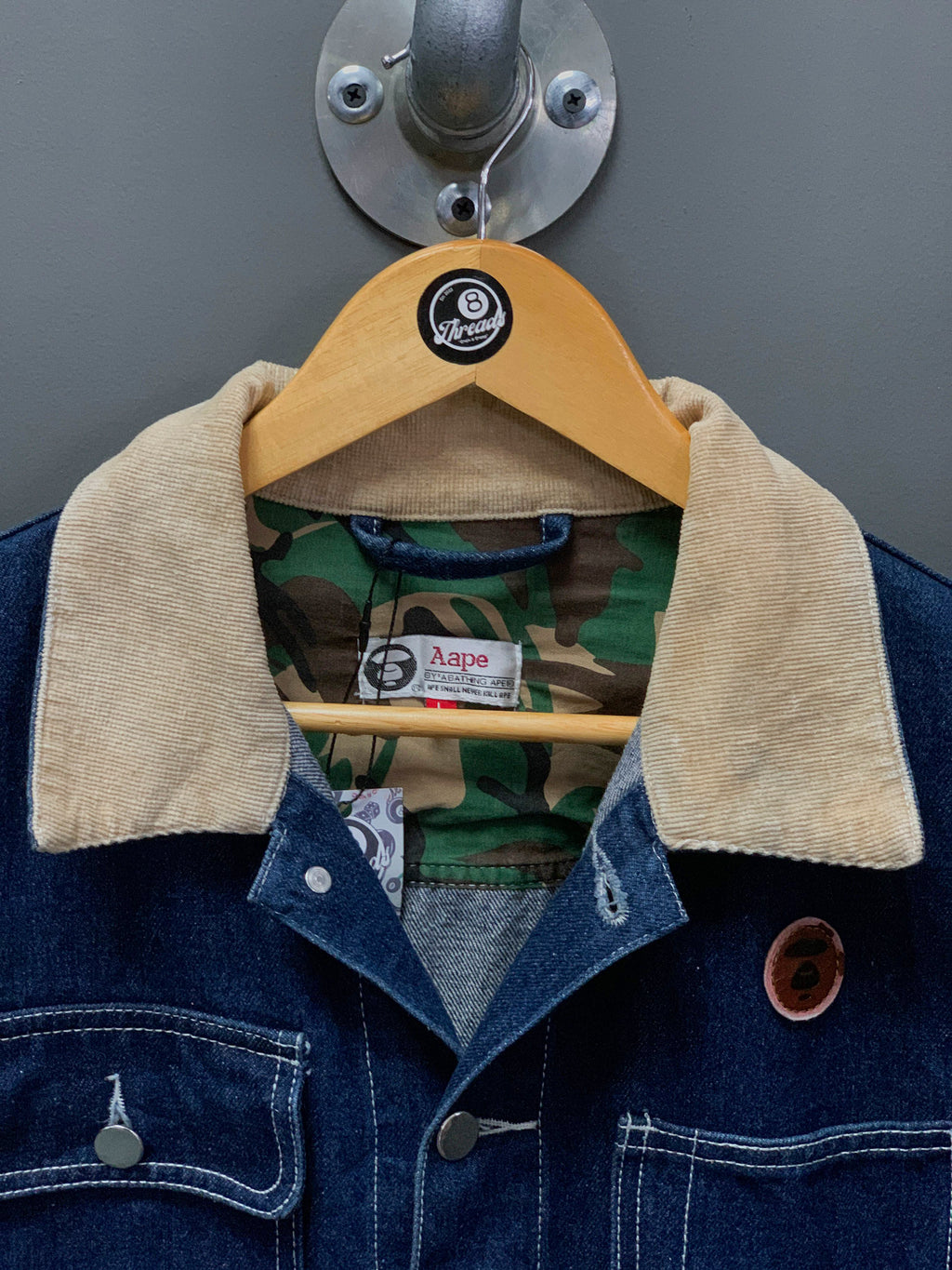 Bape Denim Jacket - Medium