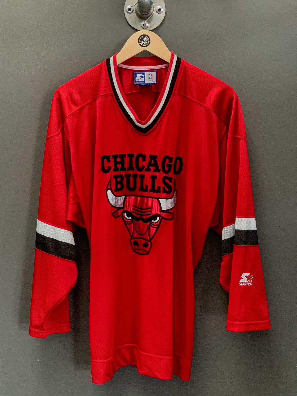 Chicago Bulls Starter L/S Top - Medium
