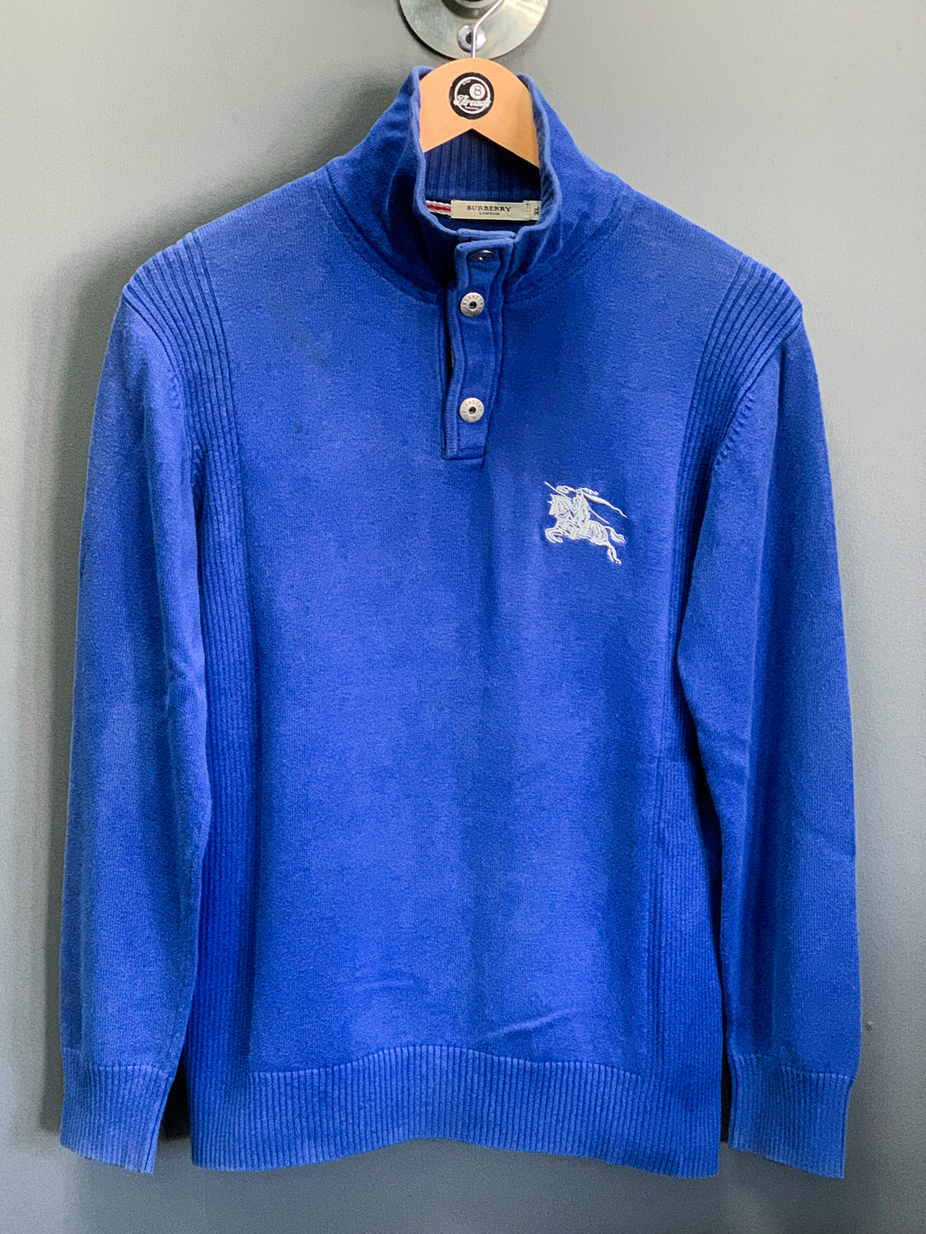 Burberry Snap 1/4 Zip - Small
