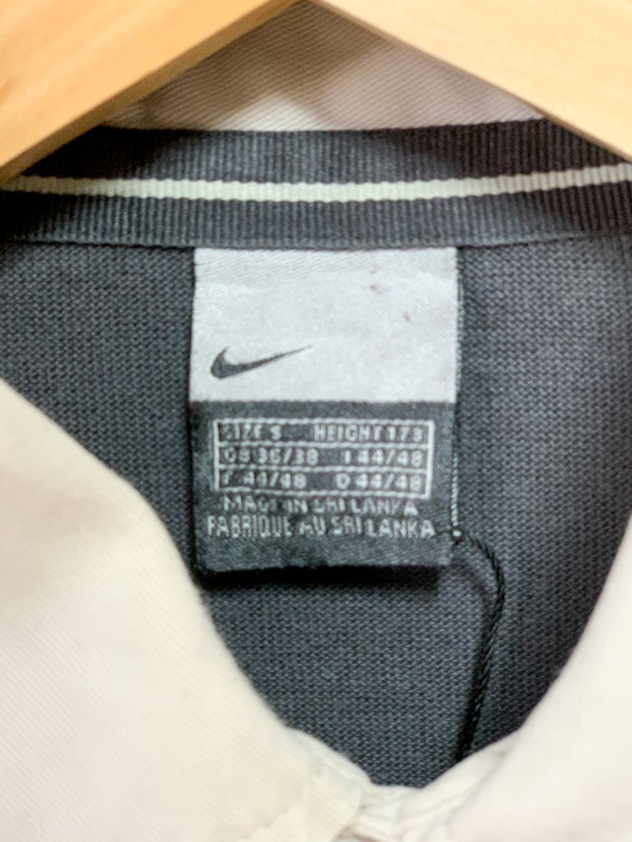 Nike Small Logo Horizontal Stripe L/S Golfer - Small