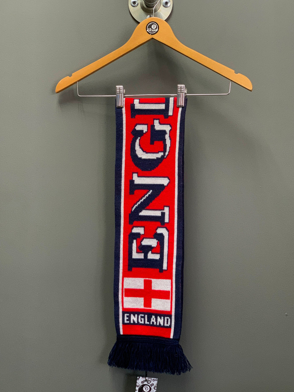 England Spellout Scarf