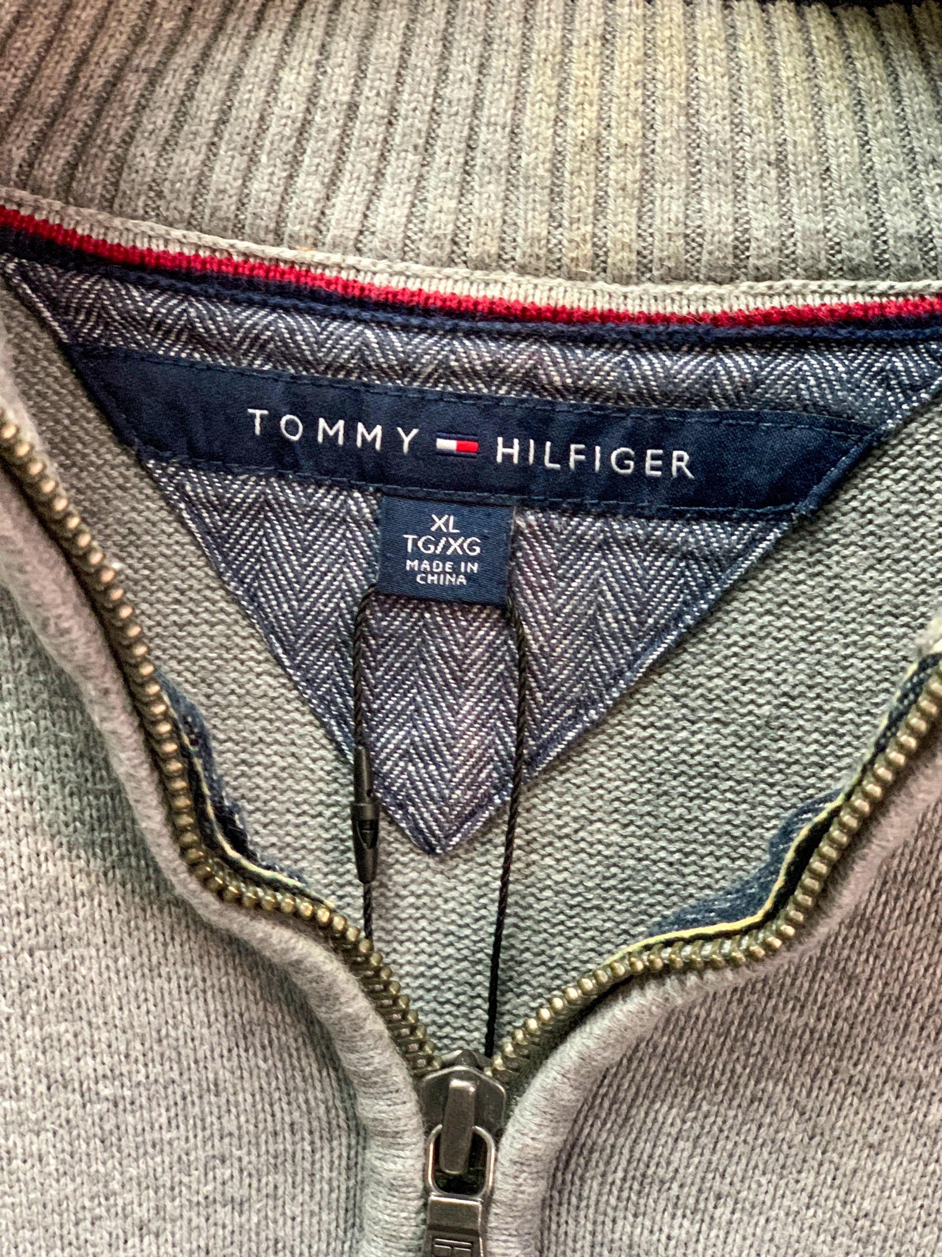 Tommy Hilfiger Small Logo 1/4 Zip - Extra Large