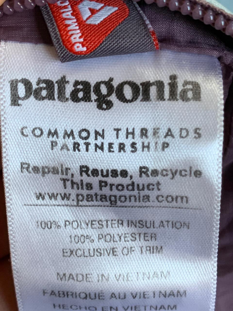 Patagonia Ladies Quilted Puffer Jacket - Large